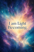 I Am Light Becoming Guided Metaphysical Journal
